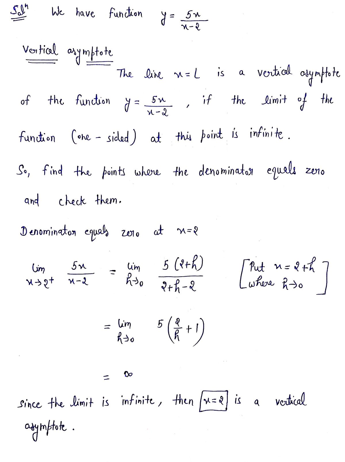 Calculus homework question answer, step 1, image 1